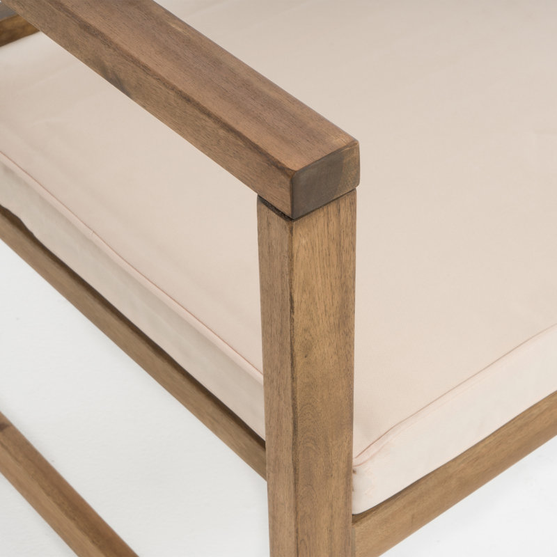 Millwood Pines Hancock Patio Chair with Cushions & Reviews Wayfair